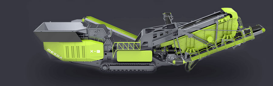 X系列履帶移動破篩一體機